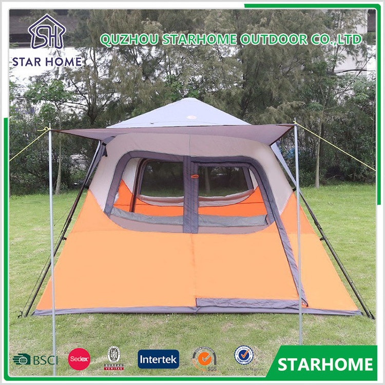 promotional 3-5 people tipi opening outdoor camping waterproof tent