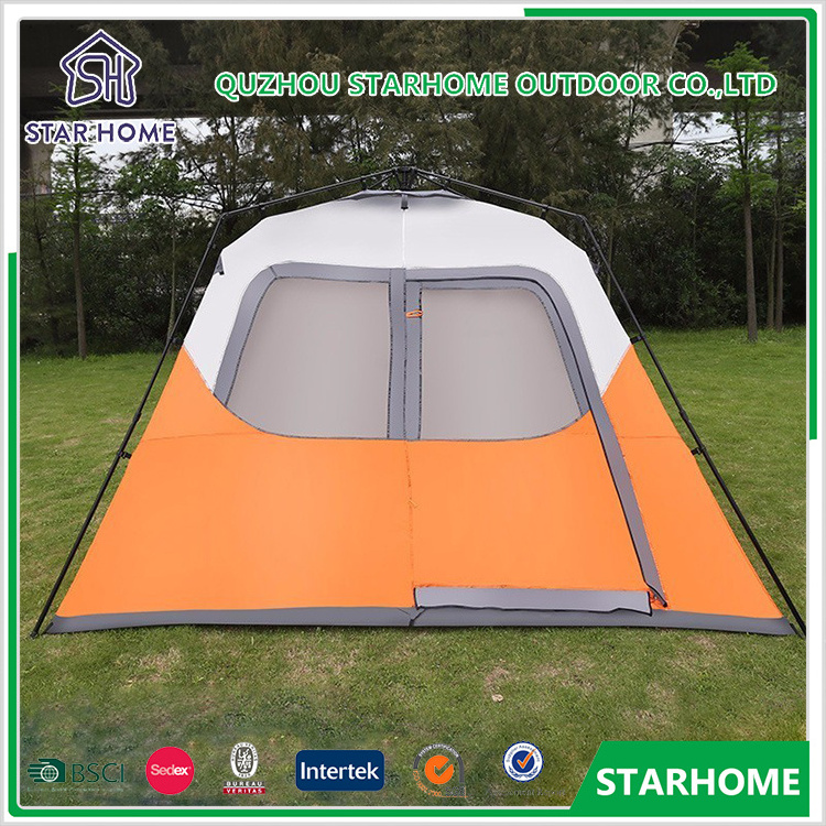 promotional 3-5 people tipi opening outdoor camping waterproof tent