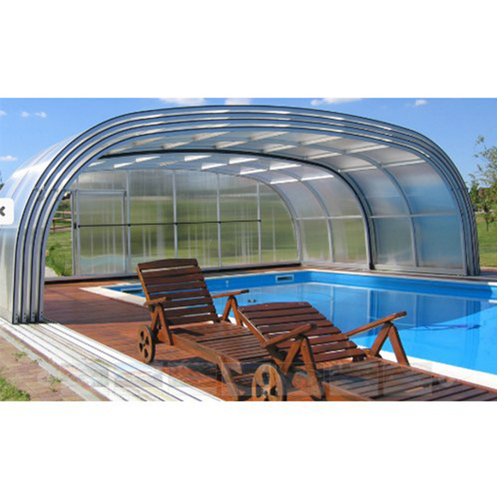 OEM Enclosure Glass Roof Swimming Pool Glass House