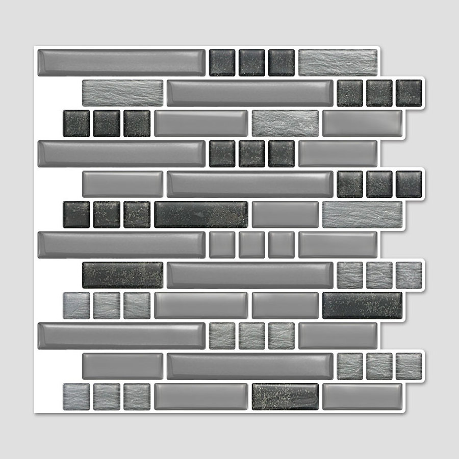 brick designs adhesive peel and stick backsplash wall tile