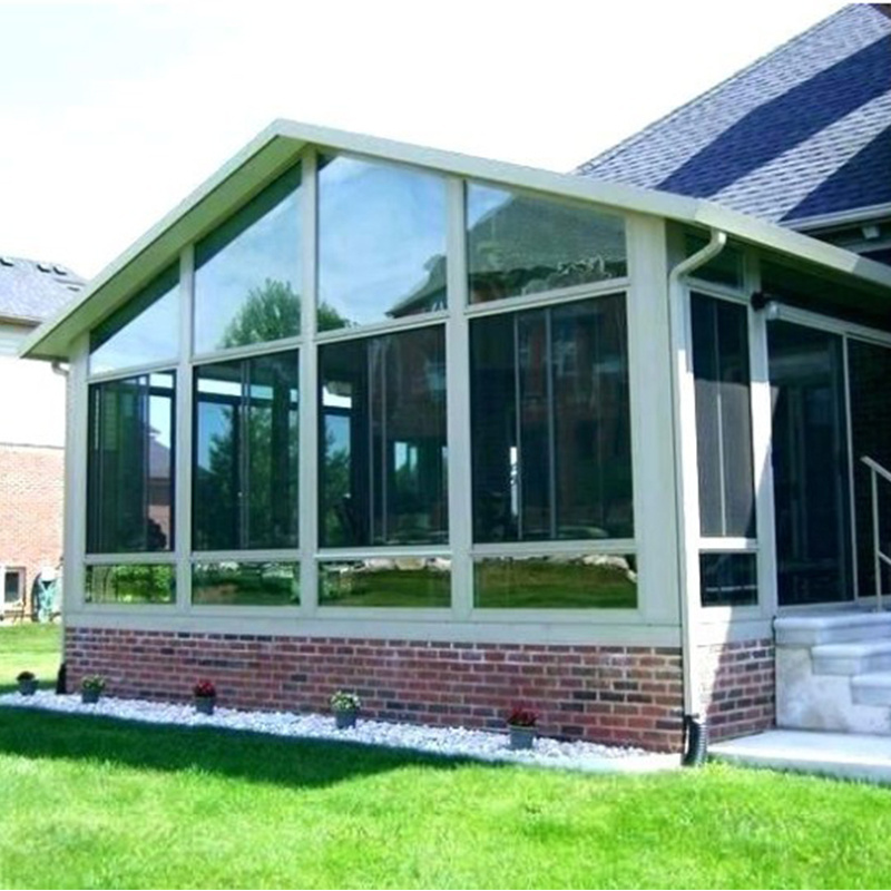 Aluminum Alloy Frame Lean To Aluminum Sunroom Kits Sun Room Glass House