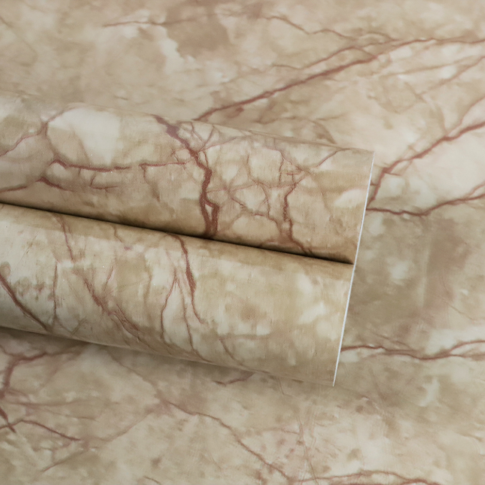 Granite marble effect contact wall paper roll marble film furniture stickers