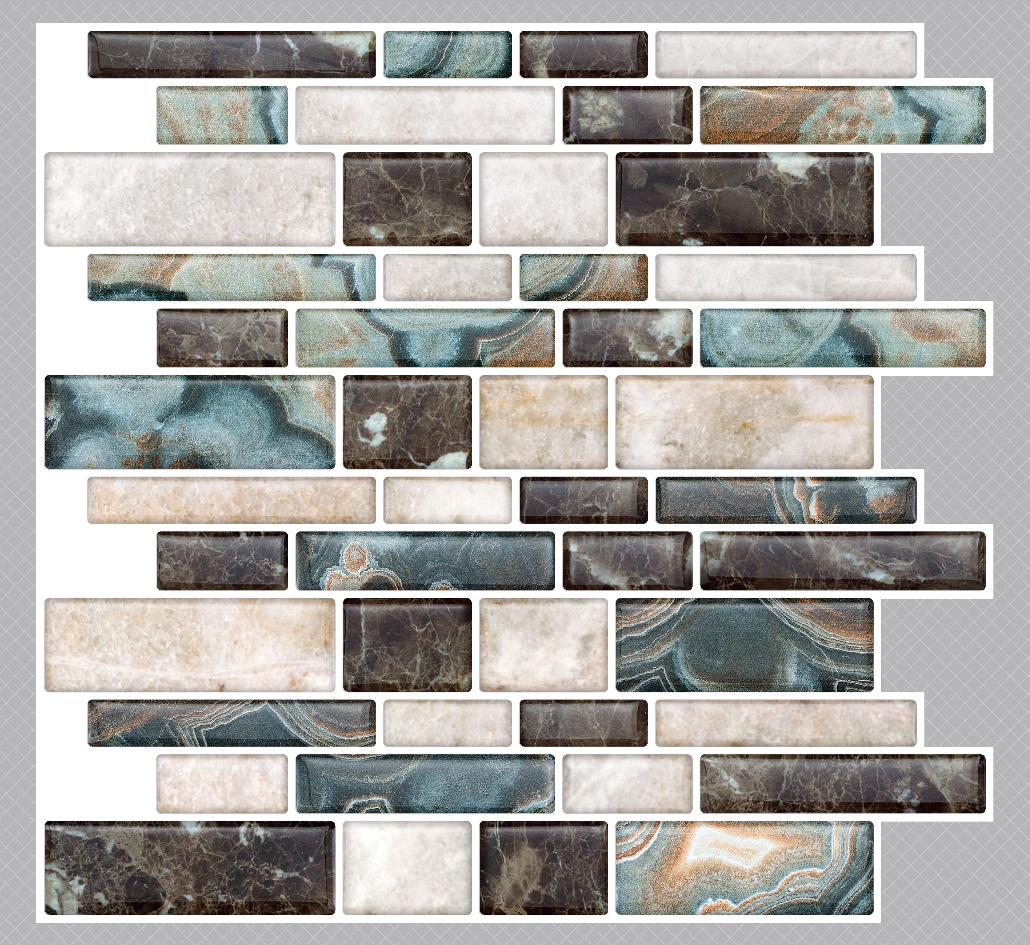 3d peel and stick tile peel and stick backsplash wall tile