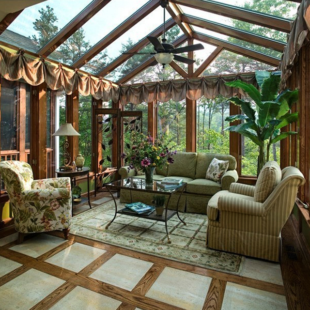 Lifestyle New Product Outdoor Glass Room Four Seasons Sunroom