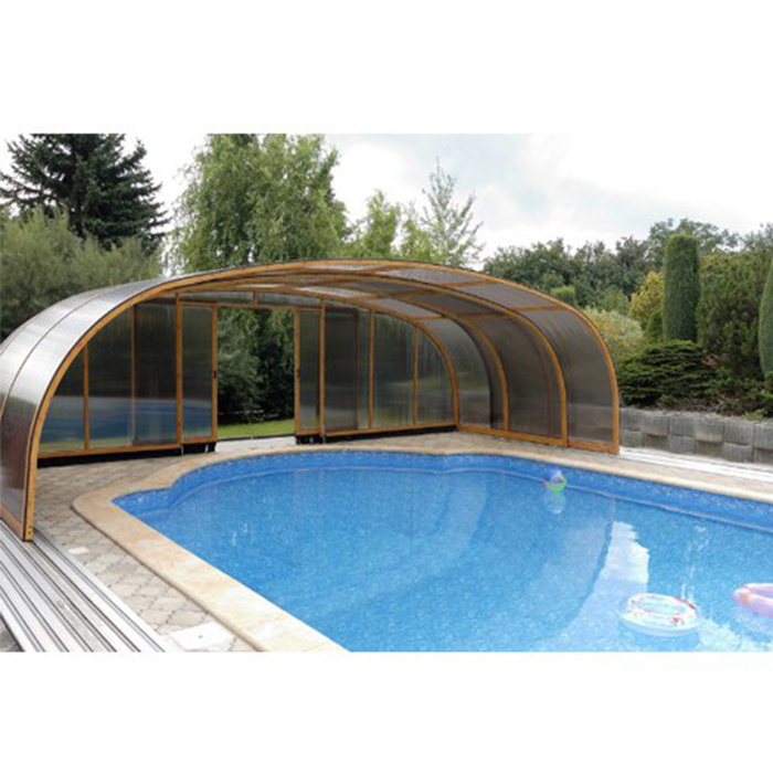 OEM Enclosure Glass Roof Swimming Pool Glass House