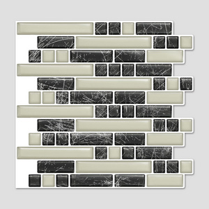 brick designs adhesive peel and stick backsplash wall tile