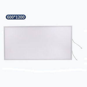 CE RoHS 2x2 2 x 4 600x600 60x60 60x120 48W led light panel ceiling drop 120x60 led panel light for supermarket office hospital