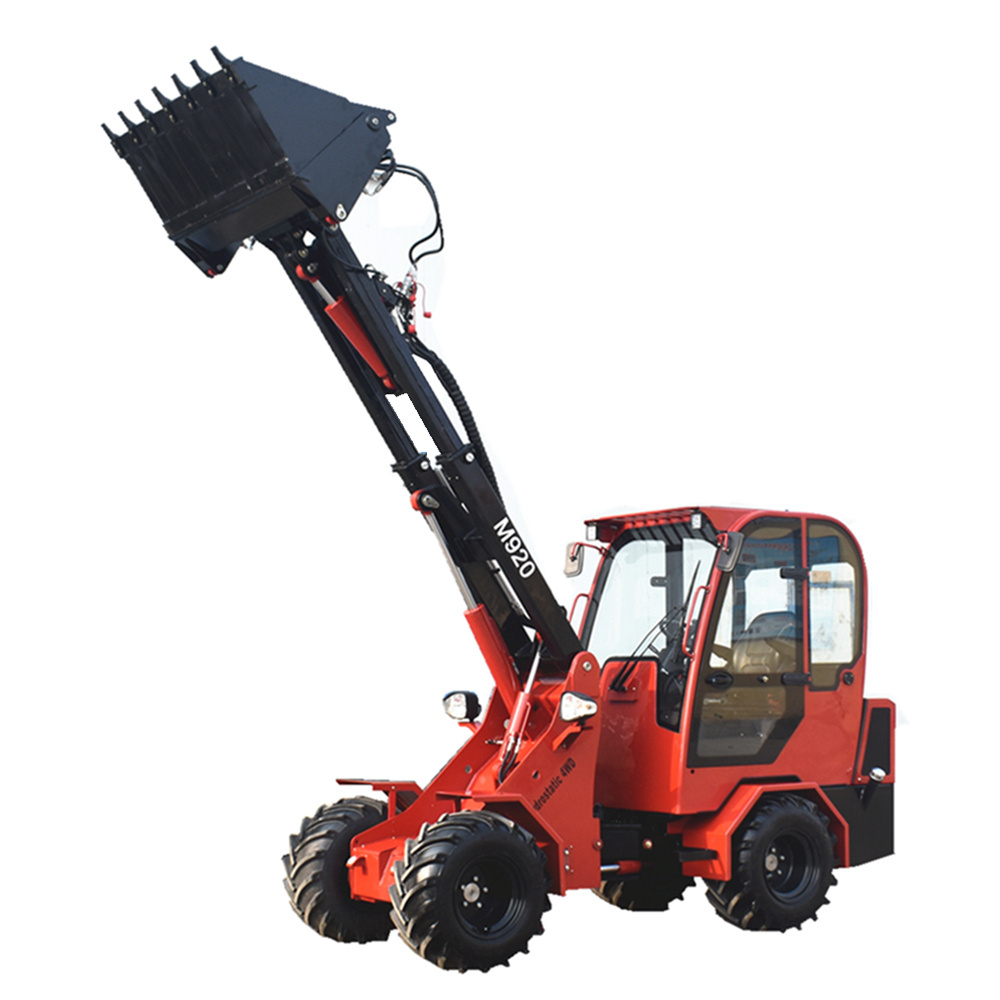 mini kubota grader tractor de china with forestry mulcher for sale