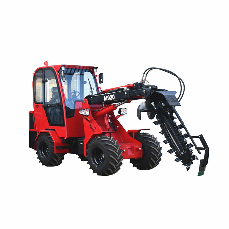 skid steer brush cutter swing arm flail mower telescopic boom loaders