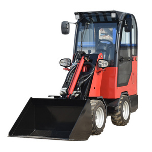 M906 backhoe loader tractor mini wheel loader with electric joystick control