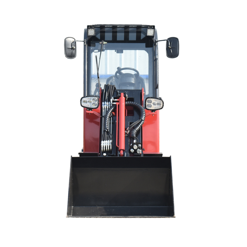 M906 backhoe loader tractor mini wheel loader with electric joystick control