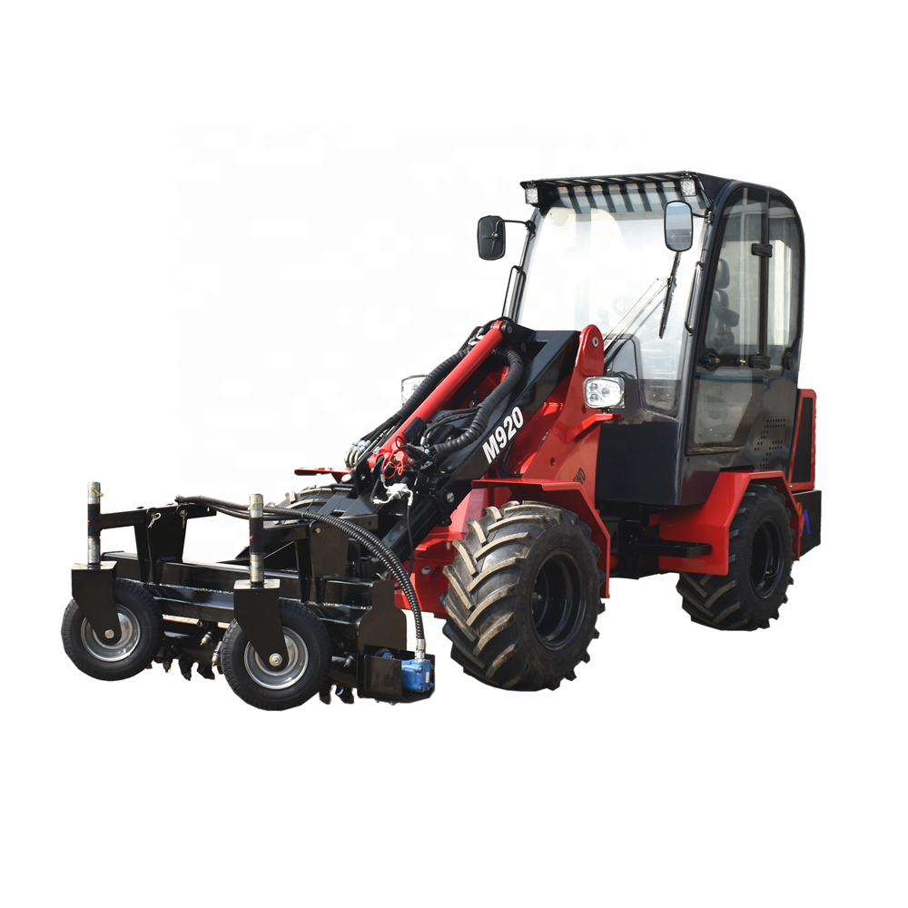 china mini dingo toro skid steer power rake small skid steer loader harley power rake attachments