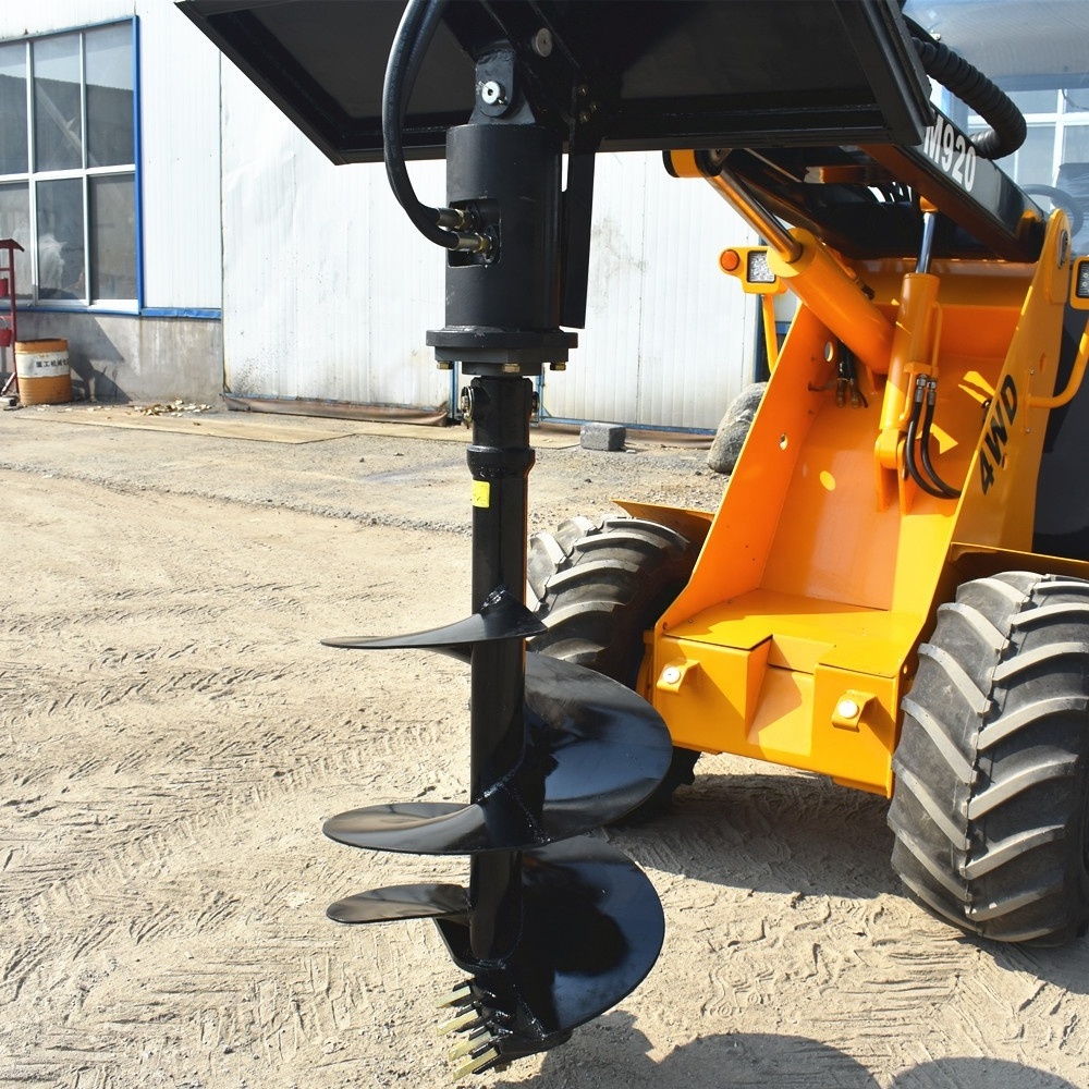 Mini Excavator Skid Steer Backhoe Loader Tractor Attachments Hydraulic Earth Auger/Digger/Hammer/Breaker/Sweeper/Snow Blower