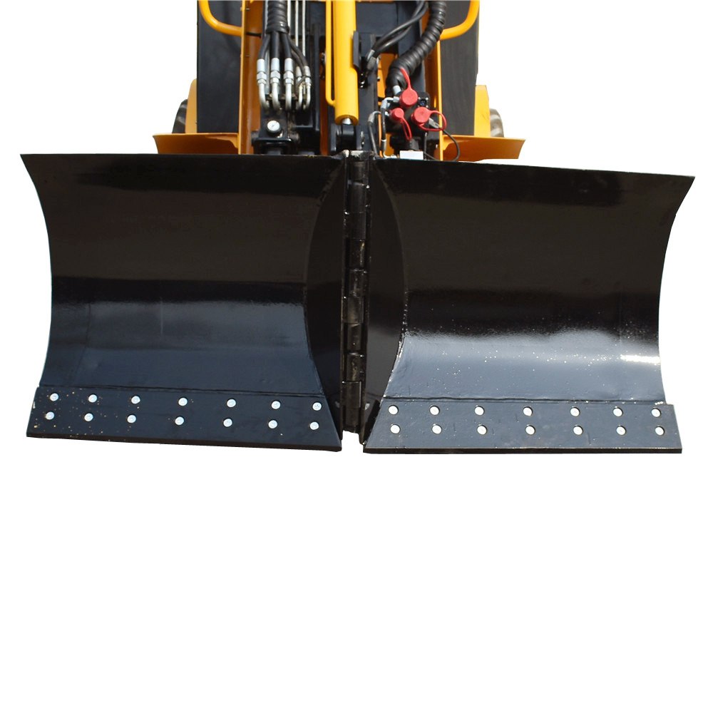 ODM OEM Factory Supply Skid Steer Loader Attachments snow sweeper snow plough blower for dingo/cat loaders