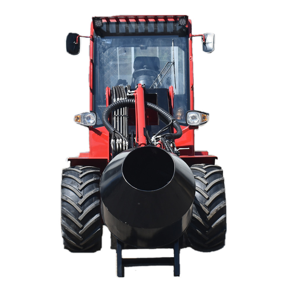 skid steer loader attachments cement mixer bucket attachment side dumping concrete mixer/concrete mixing bucket for sale