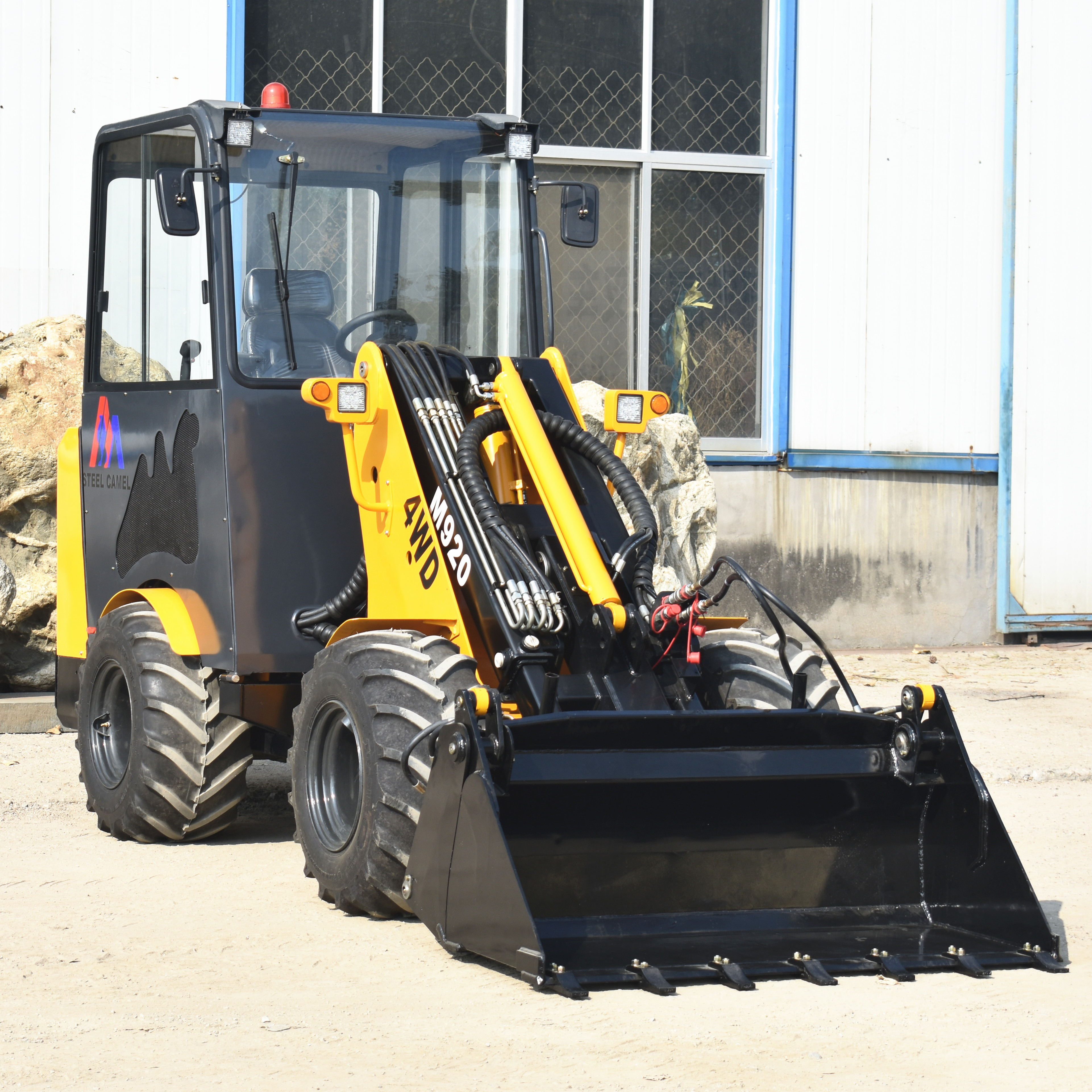 skid steer mini excavator dumper dozer blade track loader