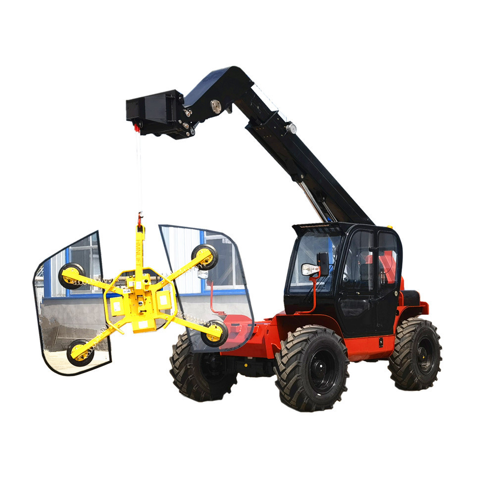 China new design side boom telescopic forklift loader 3 ton 7m telehandler Loader good price Telescopic construction machine