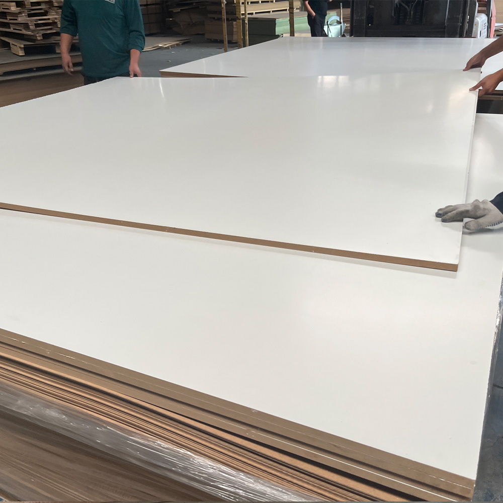 16mm 18mm melamine paper faced moisture proof particle board 15mm white color melamine chipboard