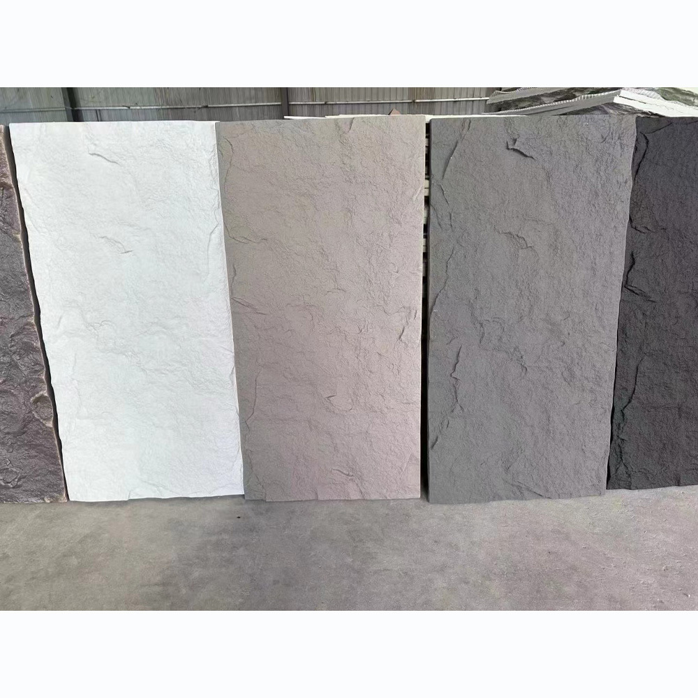 Pu Stone Wall Panel Wholesale price Mushroom Stone Faux Brick culture pu stone wall panel for exterior wall