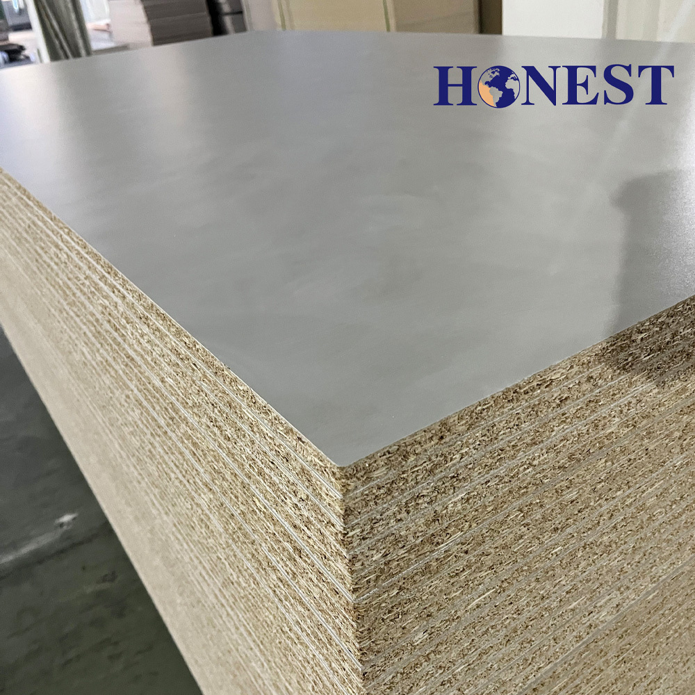 16mm 18mm melamine paper faced moisture proof particle board 15mm white color melamine chipboard