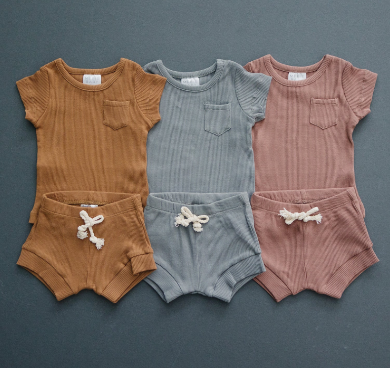 high quality organic cotton long sleeves unisex infant newborn Kids Pajamas high quality baby girl clothes 3 to 6 months