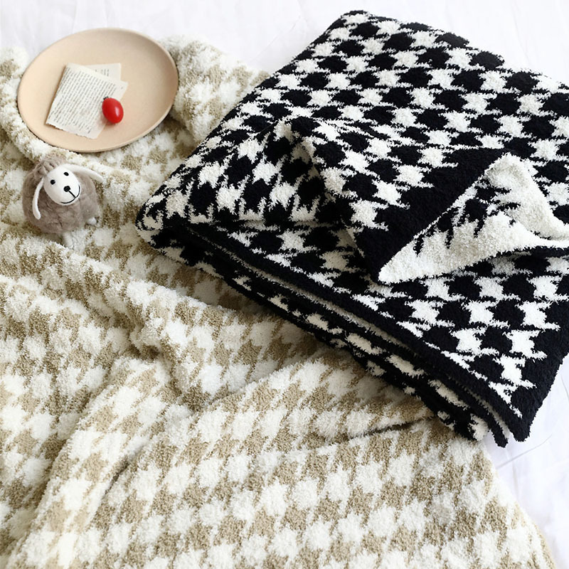 Hongbo OEM/ODM Soft fleece multifunctional Bed Blankets Throws Zebra Stripes cotton Baby Blanket for winter