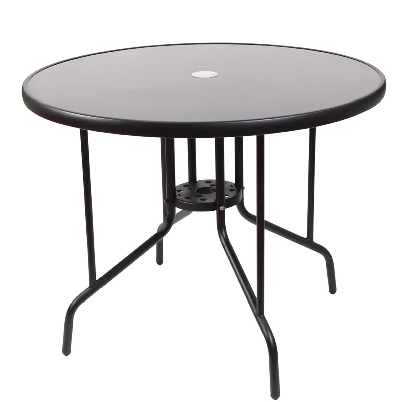 Explosive New Products weatherproof cover glass side table patio umbrella table