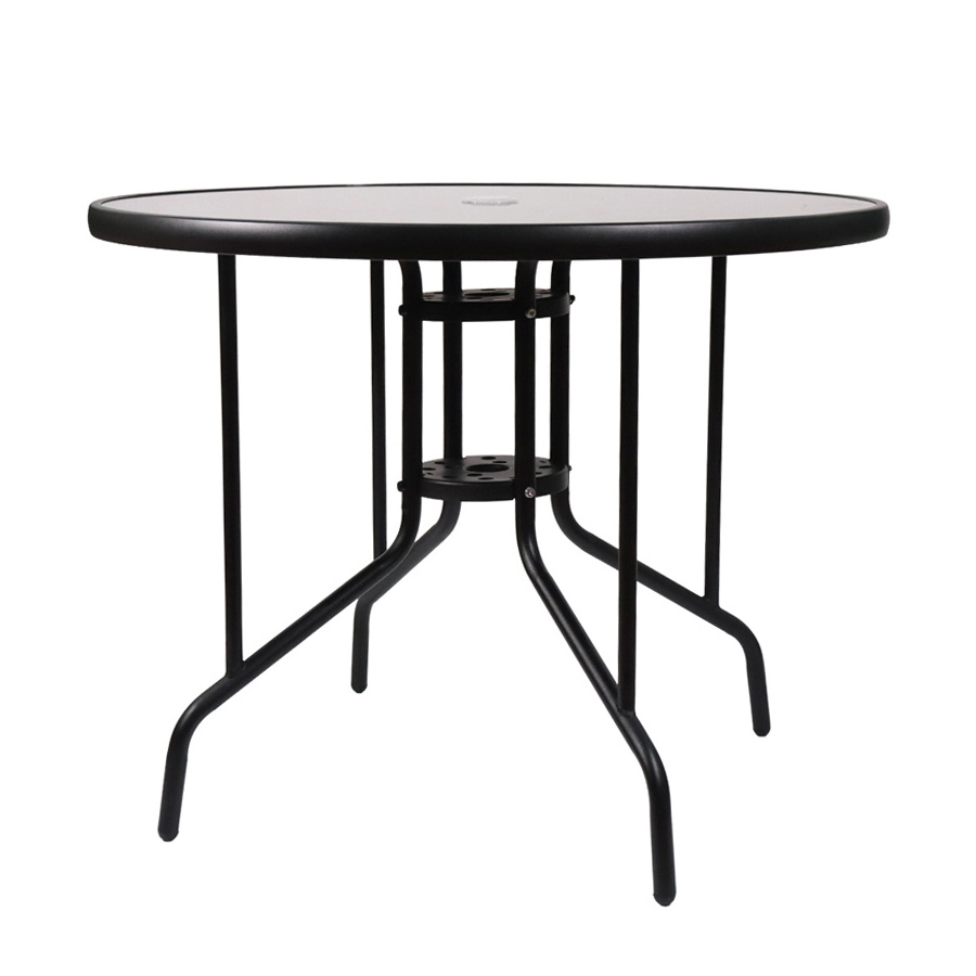 Explosive New Products weatherproof cover glass side table patio umbrella table