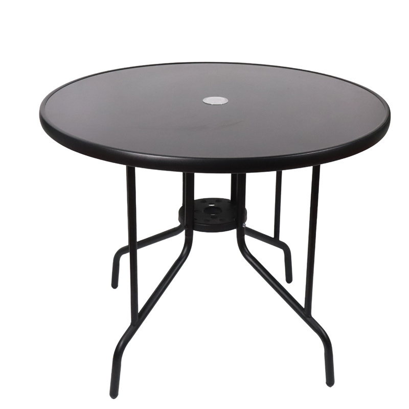 Explosive New Products weatherproof cover glass side table patio umbrella table