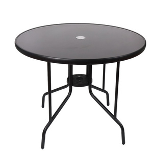 Explosive New Products weatherproof cover glass side table patio umbrella table