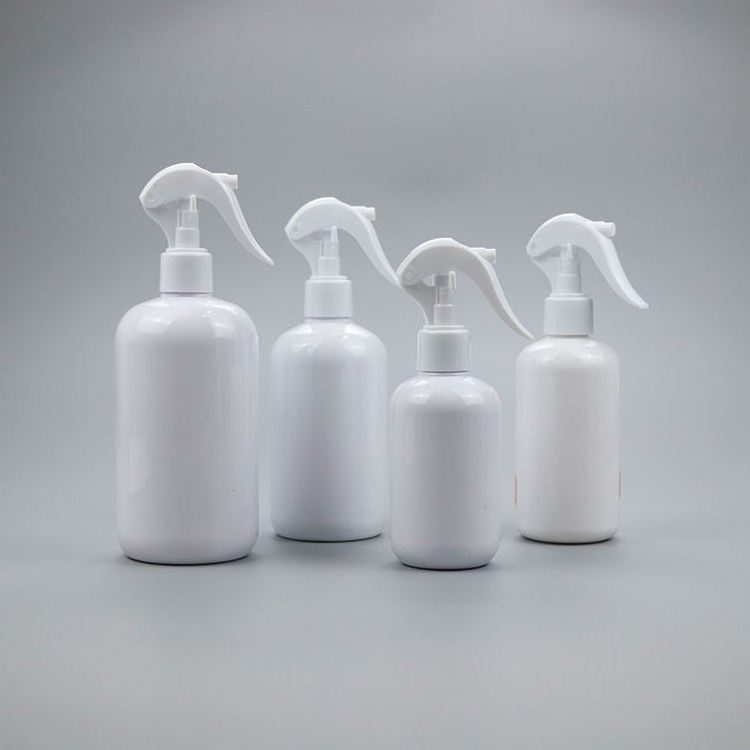 500ml 17oz Customized Hdpe Matte Black Empty Cleaner Trigger Spray Bottle