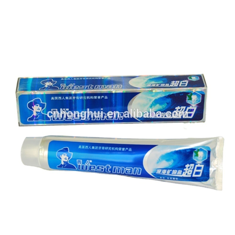 OEM halal certificate oral care organic and fluoride free herbal non gel green toothpaste brands