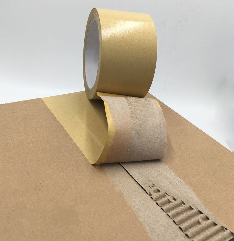 Kraft Paper Tape,Sealing Self Adhesive Tape Car Painting Shelter Mounting Album Photo Frame Paper Tape,Waterproof Tape