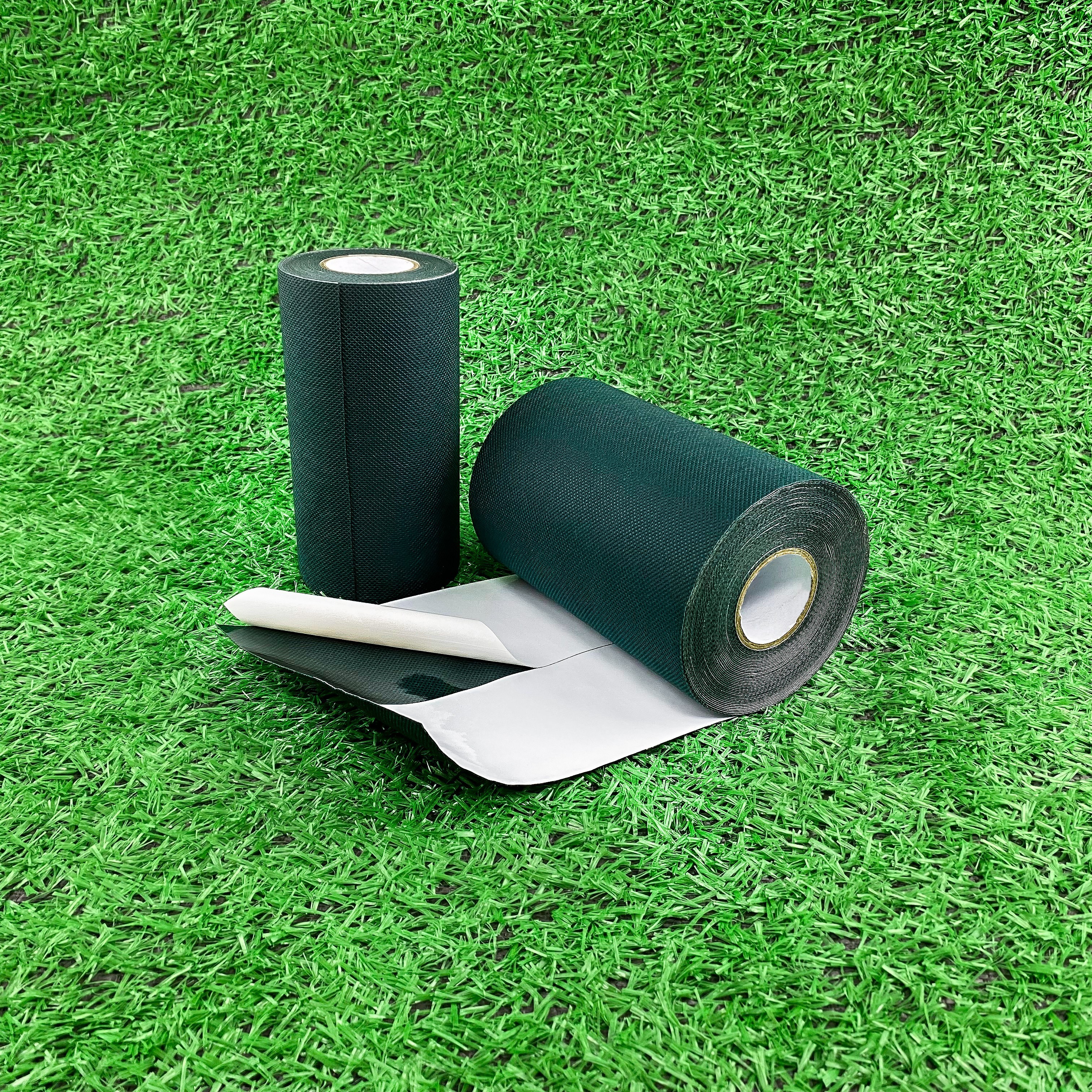 Artificial Grass Tape Turf Seam Tape Adhesive Single-Sided Rug Tape for Lawn Grass Carpet Jointing, Indoor & Outdoor Pet Grass