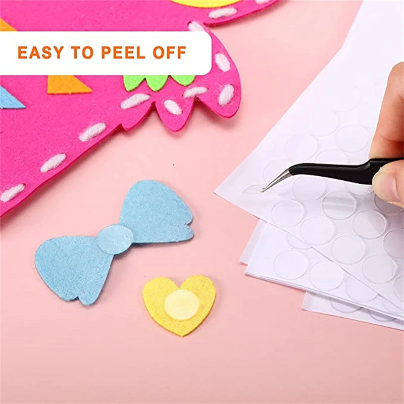 1/10 Roll Double-sided Adhesive Dots Transparent Removable Balloon Adhesive Tape Glue For Diy Craft Wedding Birthday Party Decor