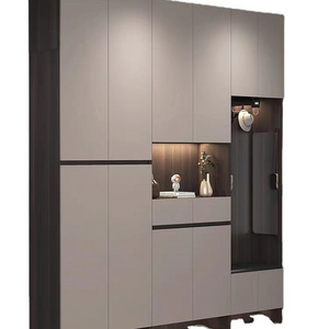 High Quality Customized Modern Design Cloth Cabinet Bedroom Furniture Large Storage Entrance Cabinet