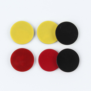 plastic tokens with print custom trolly coin token plastic blank printing plastic token coin