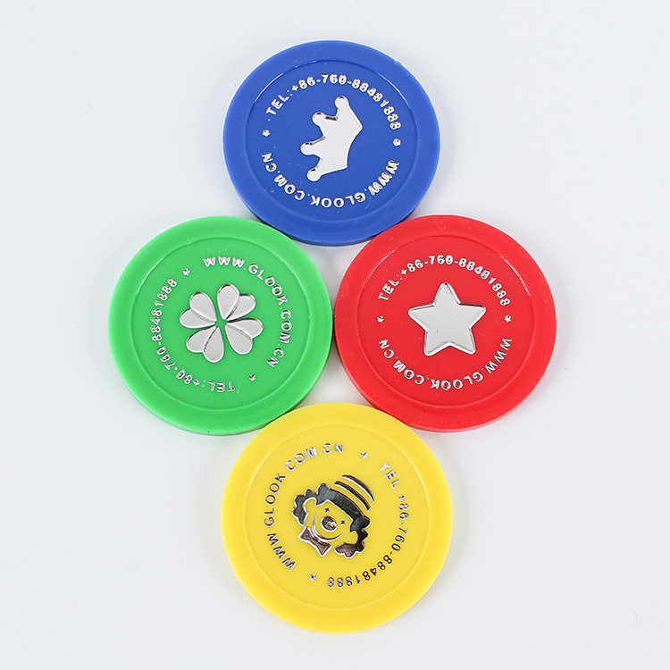 plastic chip tokens recycled plastic token custom plastic token coins for game center