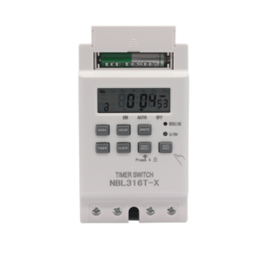 New Design NBL316T-X 12v dc 220v ac 240v 380v weekly 7 day monthly digital electronic countdown programmable timer time switch