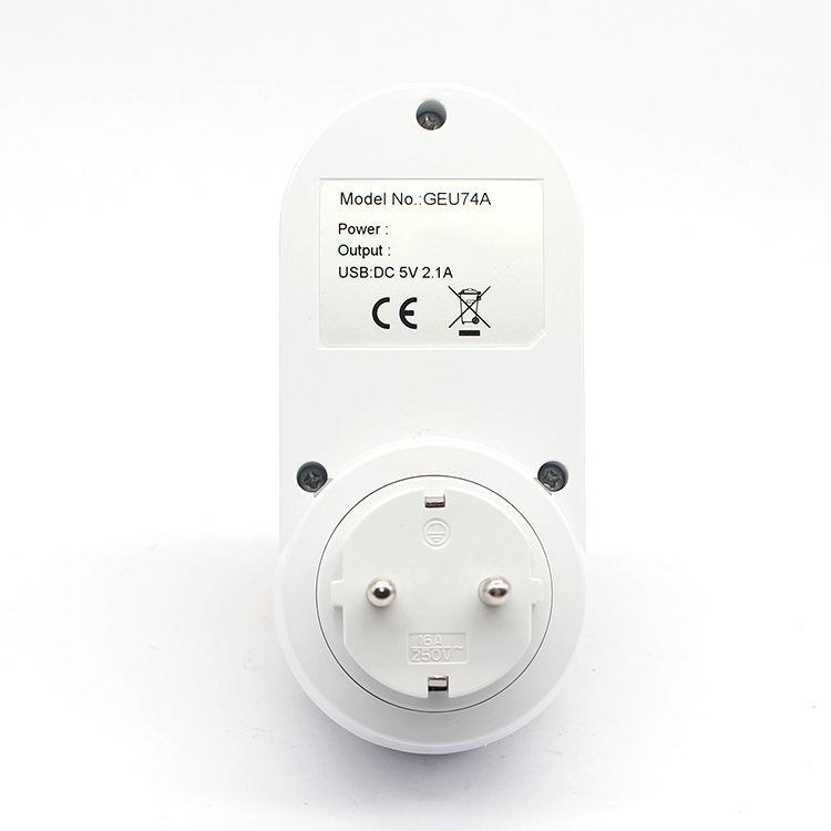 HOLSO GEU74A VN mechanical kitchen timer rice cooker switch power socket with usb outlet