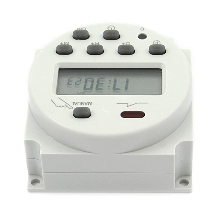 NBL101A Mini 12v Dc Din Rail Analog 28 On/off 24 Hour Programmable Digital Street Light Dc Time Switch Timer Switch