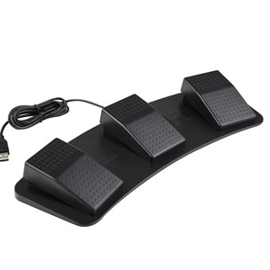 USB 3 Pedal Poof Foot Switch FS3-P Plastic 100-500ma ON-OFF 1year Holso Black 114mm*375mm*33mm 350g 5V