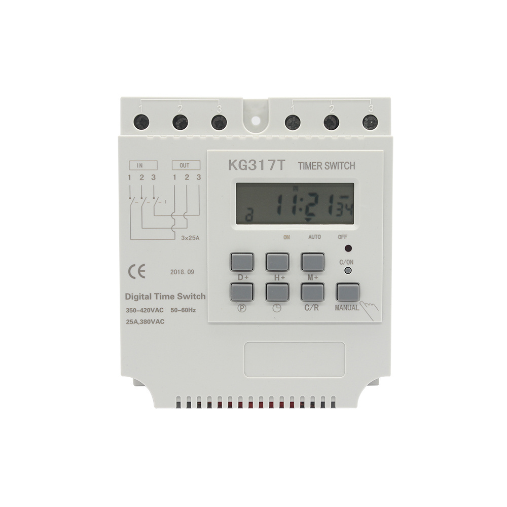 KG317T 3 Phase 380v 30A Timer Switch 3Phase Electric Timer