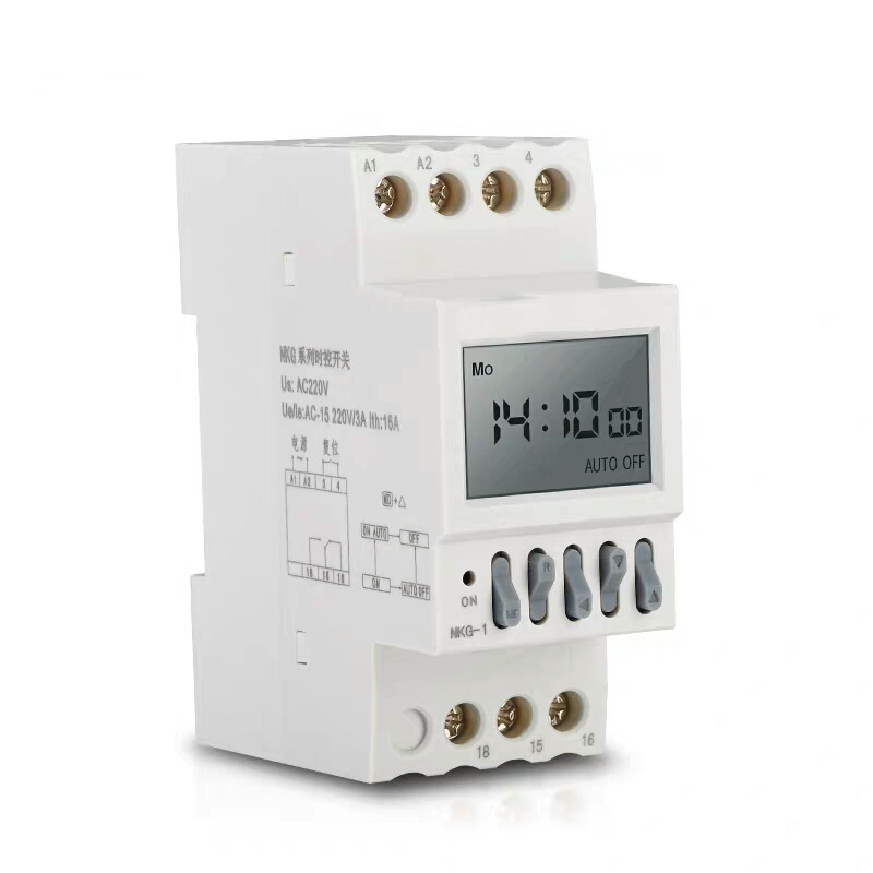 NKG-5 Cycle Countdown Programmable Timer Switch School Bell Control ...
