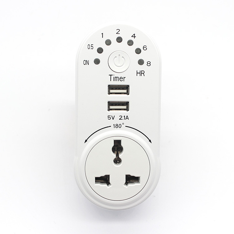 HOLSO GEU74A VN mechanical kitchen timer rice cooker switch power socket with usb outlet