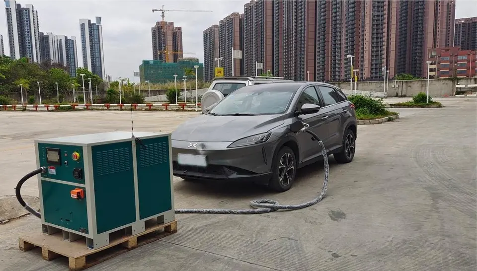 New Arrivals 34KW DC Fast Charging Station Electric Car Mobile Ev Charger Station For Road Emergency Rescue Hot sales