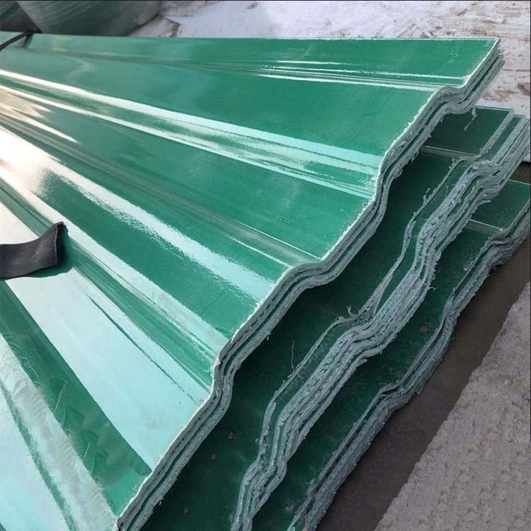 Industrial High Performance FRP GRP Corrugated Panels Fiberglass Reinforced Plastic Sheet