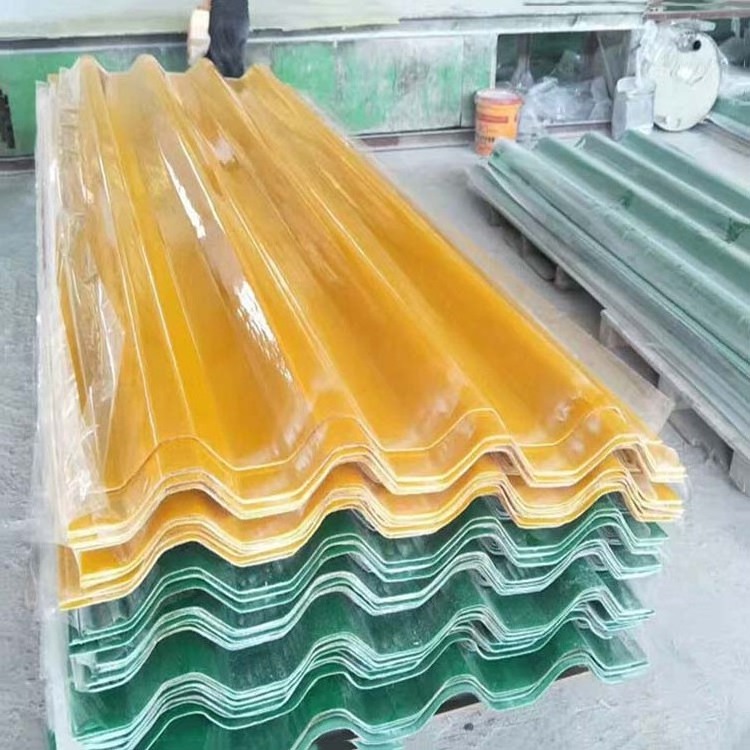 Industrial High Performance FRP GRP Corrugated Panels Fiberglass Reinforced Plastic Sheet