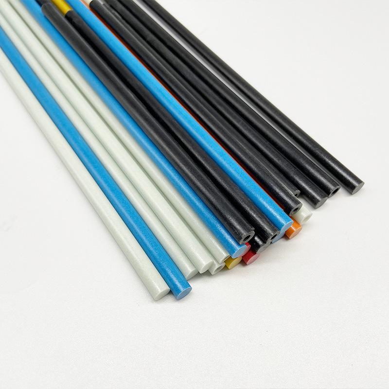 High quality flexible solid fiberglass rod for worship flag