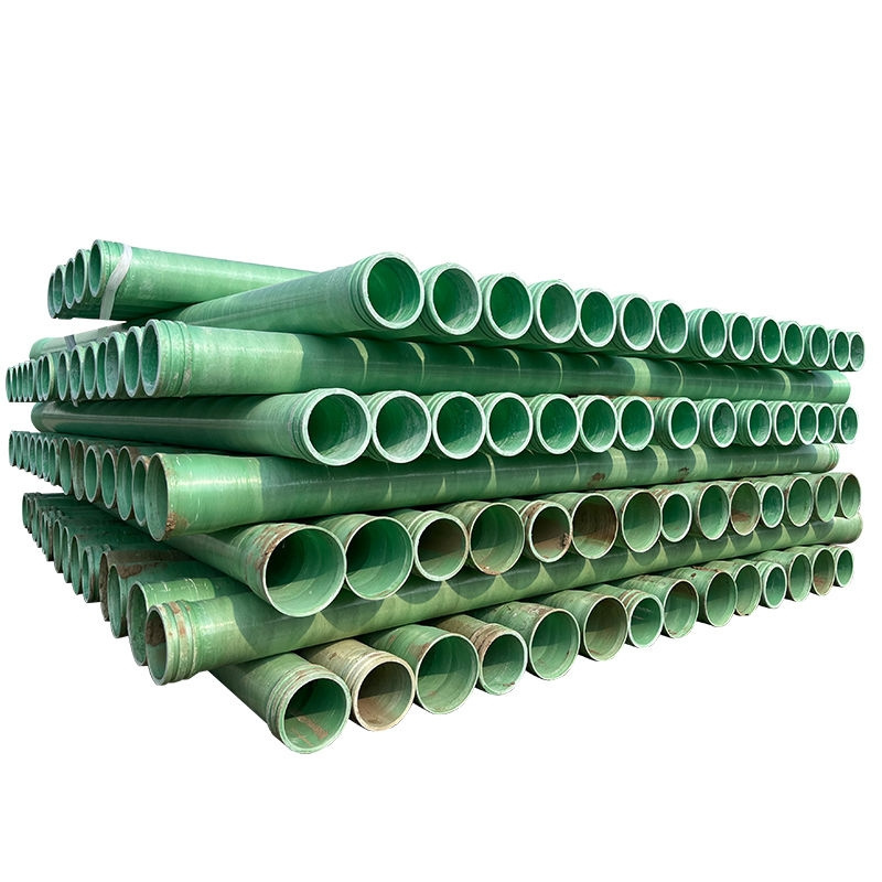 Factory custom FRP pipe glass fiber wound cable pipe drain pipe